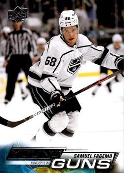 #211 Samuel Fagemo - Los Angeles Kings - 2022-23 Upper Deck Hockey