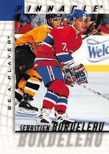 #211 Sebastien Bordeleau - Montreal Canadiens - 1997-98 Pinnacle Be a Player Hockey
