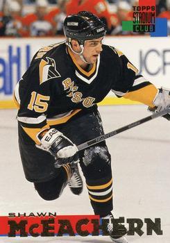 #211 Shawn McEachern - Pittsburgh Penguins - 1994-95 Stadium Club Hockey