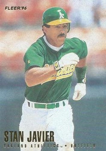 #211 Stan Javier - Oakland Athletics - 1996 Fleer Baseball