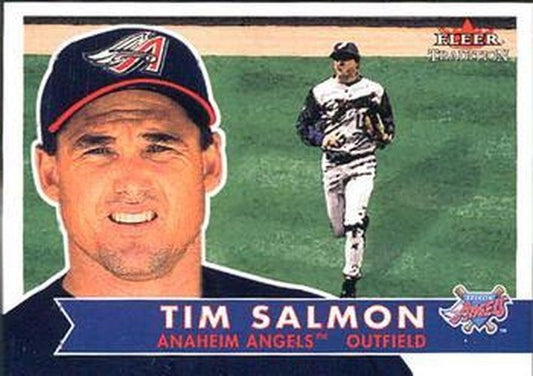 #211 Tim Salmon - Anaheim Angels - 2001 Fleer Tradition Baseball