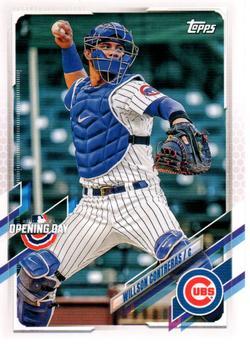 #211 Willson Contreras - Chicago Cubs - 2021 Topps Opening Day Baseball