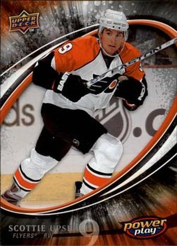 #211 Scottie Upshall - Philadelphia Flyers - 2008-09 Upper Deck Power Play Box Set Hockey