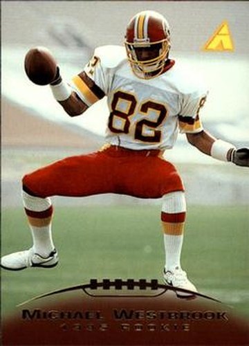 #211 Michael Westbrook - Washington Redskins - 1995 Pinnacle Football