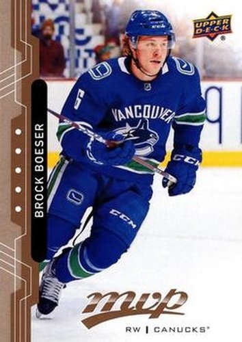 #211 Brock Boeser - Vancouver Canucks - 2018-19 Upper Deck MVP Hockey