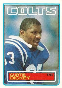 #211 Curtis Dickey - Baltimore Colts - 1983 Topps Football
