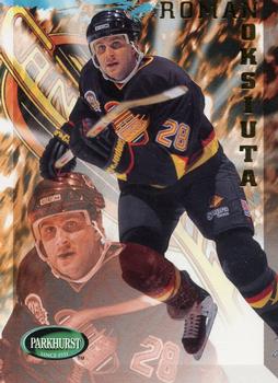 #211 Roman Oksiuta - Vancouver Canucks - 1995-96 Parkhurst International Hockey