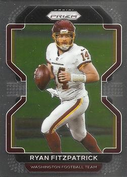 #211 Ryan Fitzpatrick - Washington Football Team - 2021 Panini Prizm Football