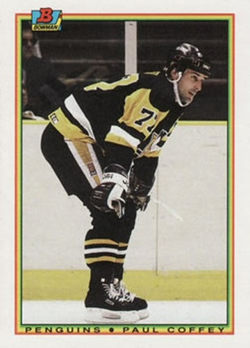 #211 Paul Coffey - Pittsburgh Penguins - 1990-91 Bowman Hockey