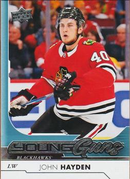 #211 John Hayden - Chicago Blackhawks - 2017-18 Upper Deck Hockey