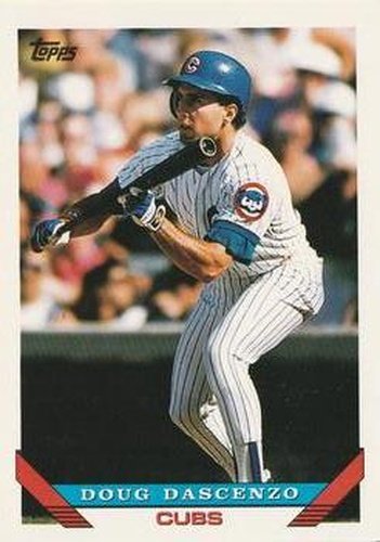 #211 Doug Dascenzo - Chicago Cubs - 1993 Topps Baseball