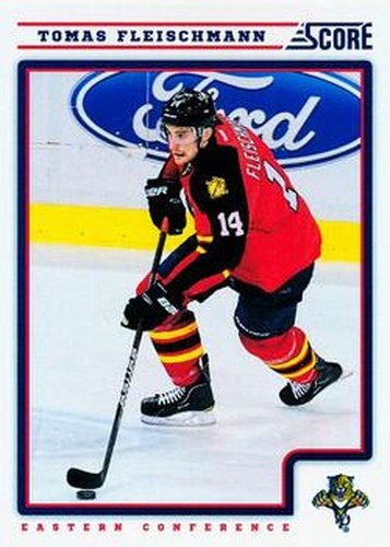 #211 Tomas Fleischmann - Florida Panthers - 2012-13 Score Hockey