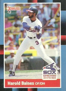 #211 Harold Baines - Chicago White Sox - 1988 Donruss Baseball