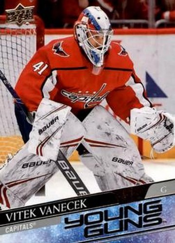 #211 Vitek Vanecek - Washington Capitals - 2020-21 Upper Deck Hockey