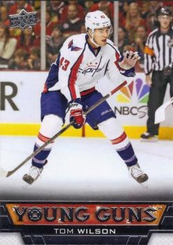 #212 Tom Wilson - Washington Capitals - 2013-14 Upper Deck Hockey