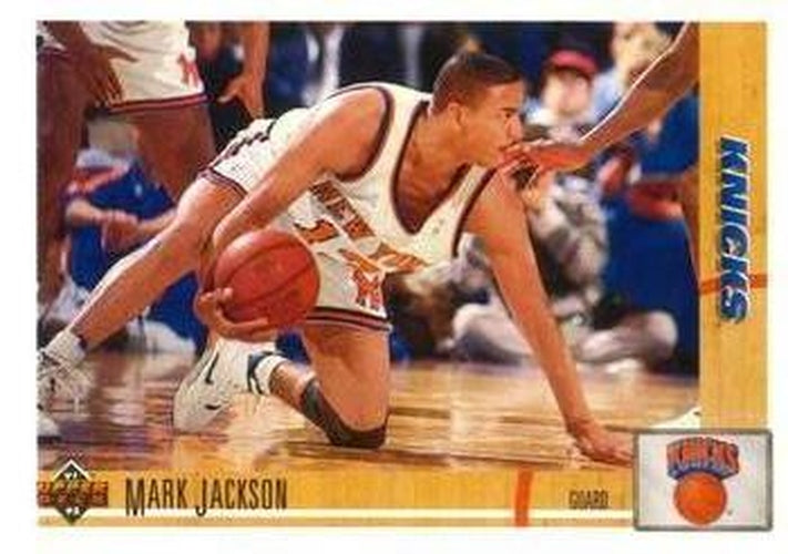 #212 Mark Jackson - New York Knicks - 1991-92 Upper Deck Basketball