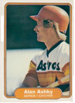 #212 Alan Ashby - Houston Astros - 1982 Fleer Baseball