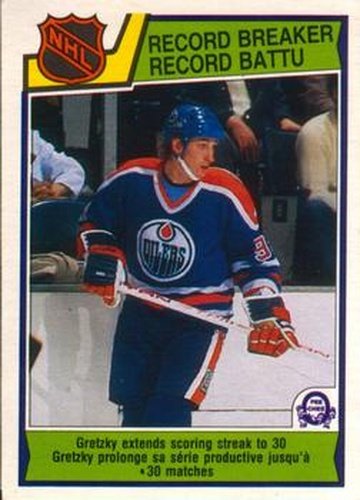 #212 Wayne Gretzky - Edmonton Oilers - 1983-84 O-Pee-Chee Hockey