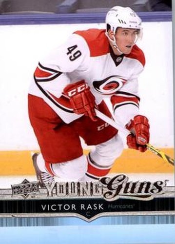 #212 Victor Rask - Carolina Hurricanes - 2014-15 Upper Deck Hockey