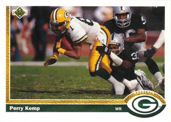 #212 Perry Kemp - Green Bay Packers - 1991 Upper Deck Football