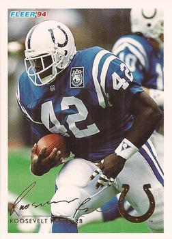 #212 Roosevelt Potts - Indianapolis Colts - 1994 Fleer Football