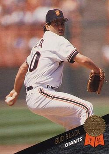 #212 Bud Black - San Francisco Giants - 1993 Leaf Baseball