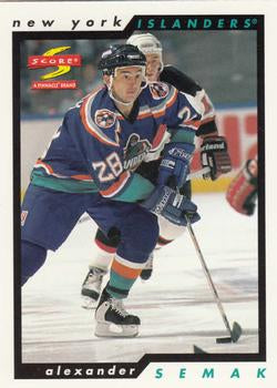 #212 Alexander Semak - New York Islanders - 1996-97 Score Hockey