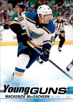 #212 Mackenzie MacEachern - St. Louis Blues - 2019-20 Upper Deck Hockey