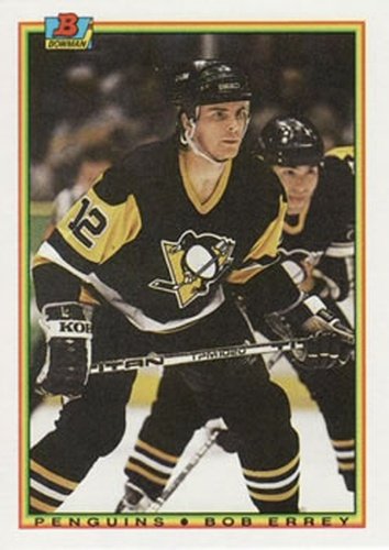 #212 Bob Errey - Pittsburgh Penguins - 1990-91 Bowman Hockey