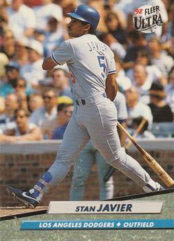#212 Stan Javier - Los Angeles Dodgers - 1992 Ultra Baseball