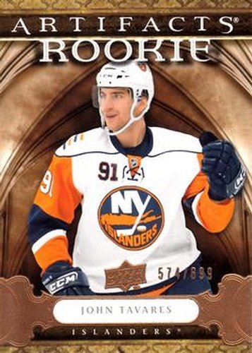 #212 John Tavares - New York Islanders - 2009-10 Upper Deck Artifacts Hockey