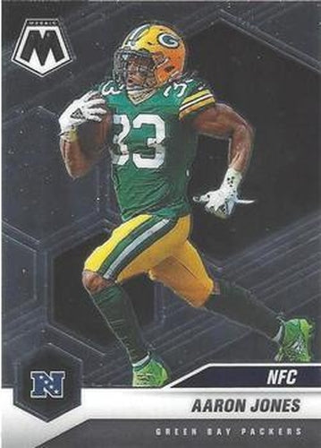 #212 Aaron Jones - Green Bay Packers - 2021 Panini Mosaic Football