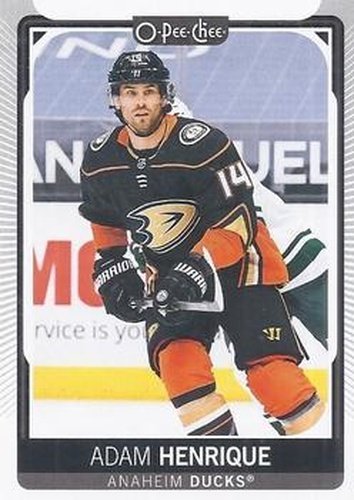 #212 Adam Henrique - Anaheim Ducks - 2021-22 O-Pee-Chee Hockey