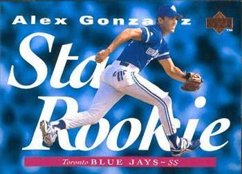 #212 Alex Gonzalez - Toronto Blue Jays - 1995 Upper Deck Baseball