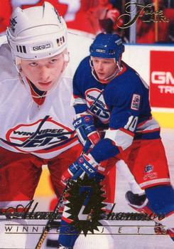 #212 Alexei Zhamnov - Winnipeg Jets - 1994-95 Flair Hockey