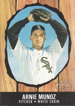 #212 Arnie Munoz - Chicago White Sox - 2003 Bowman Heritage Baseball