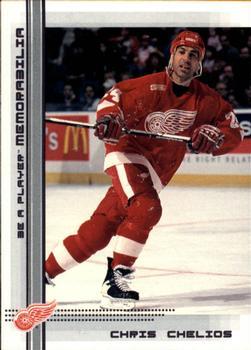 #212 Chris Chelios - Detroit Red Wings - 2000-01 Be a Player Memorabilia Hockey