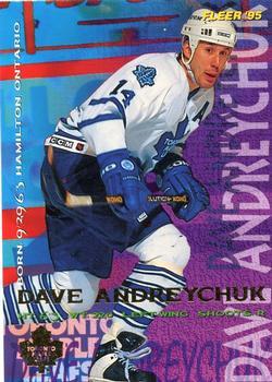 #212 Dave Andreychuk - Toronto Maple Leafs - 1994-95 Fleer Hockey