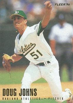 #212 Doug Johns - Oakland Athletics - 1996 Fleer Baseball