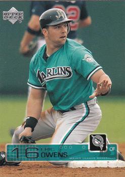 #212 Eric Owens - Florida Marlins - 2003 Upper Deck Baseball