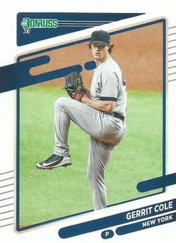 #212 Gerrit Cole - New York Yankees - 2021 Donruss Baseball