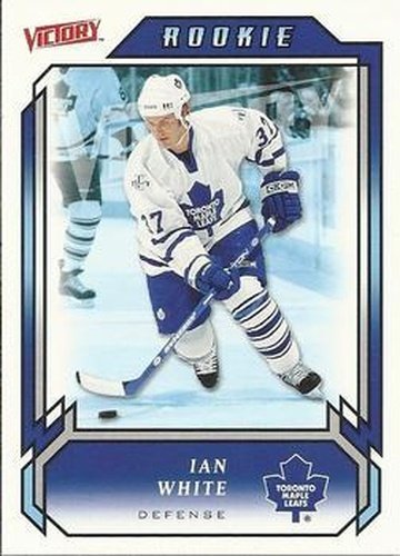 #212 Ian White - Toronto Maple Leafs - 2006-07 Upper Deck Victory Hockey