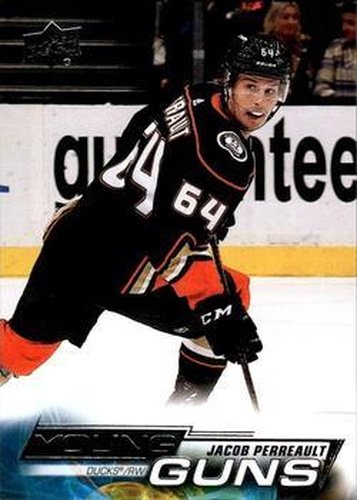 #212 Jacob Perreault - Anaheim Ducks - 2022-23 Upper Deck Hockey