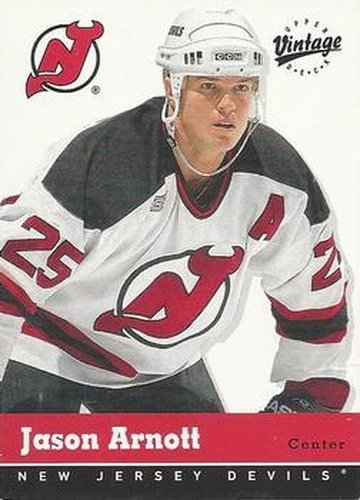 #212 Jason Arnott - New Jersey Devils - 2000-01 Upper Deck Vintage Hockey