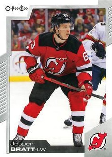 #212 Jesper Bratt - New Jersey Devils - 2020-21 O-Pee-Chee Hockey