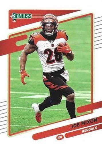 #212 Joe Mixon - Cincinnati Bengals - 2021 Donruss Football