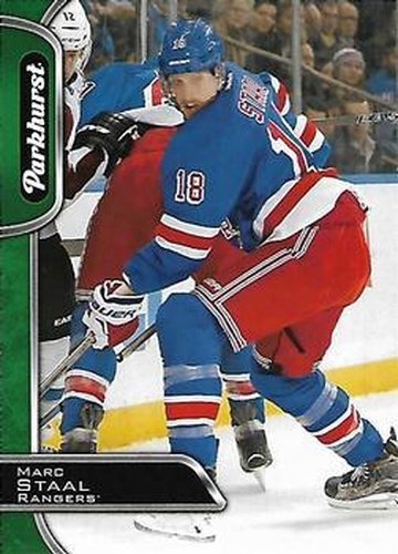 #212 Marc Staal - New York Rangers - 2016-17 Parkhurst Hockey