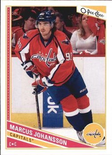 #212 Marcus Johansson - Washington Capitals - 2013-14 O-Pee-Chee Hockey
