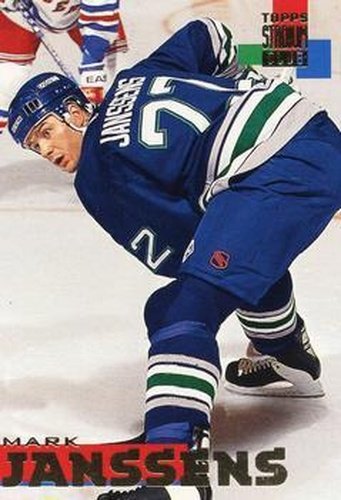 #212 Mark Janssens - Hartford Whalers - 1994-95 Stadium Club Hockey