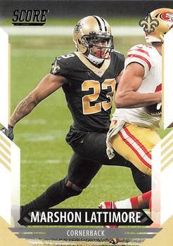 #212 Marshon Lattimore - New Orleans Saints - 2021 Score Football